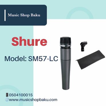 shure sh300g: Shure mikrofon

Model: SM57-LC