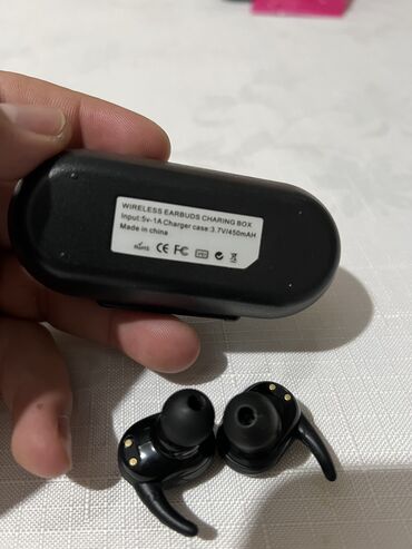 Qulaqcıqlar: İşlənmiş Simsiz (Bluetooth) Qulaqcıqlar, JBL, rəng - Qara