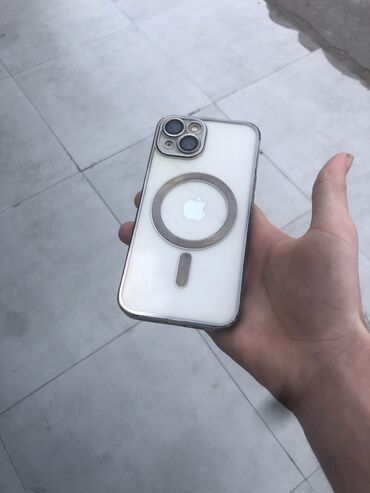 Apple iPhone: IPhone 13, 128 GB, Ağ, Face ID, Zəmanət, Sənədlərlə