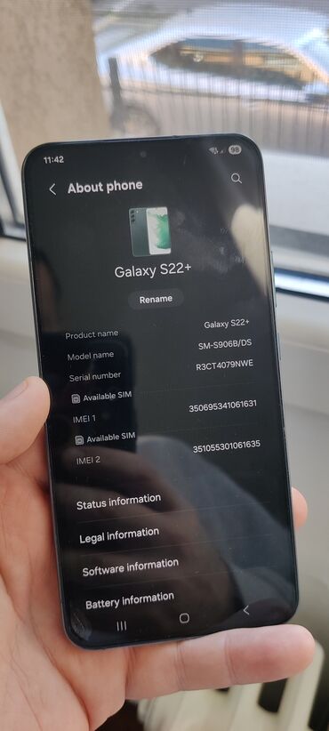 Samsung: Samsung Galaxy S22 Plus, 256 GB, bоја - Crna, Dual SIM, Face ID, Otisak prsta — 8