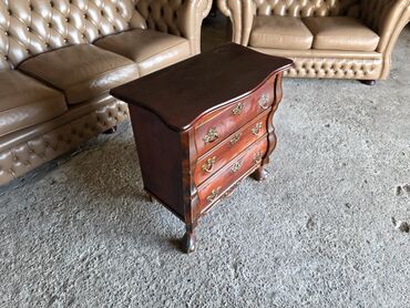 Stilske komode: Barokna komoda sa 3 fioke - Materijal: masivno drvo, bogata topla — 3