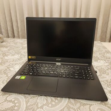 notebook ekranlari: Acer noutbuk – 15.6" Full HD (1080p) ekranlı, incə çərçivəli model