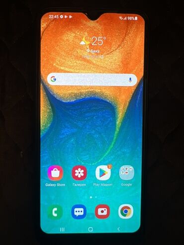 samsung galaxy tab s10 ultra qiymeti: Samsung Galaxy A30, 32 GB, rəng - Qara, Barmaq izi