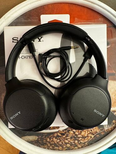 Mikrofonlar: Simli Qulaqcıqlar, Sony, rəng - Qara
