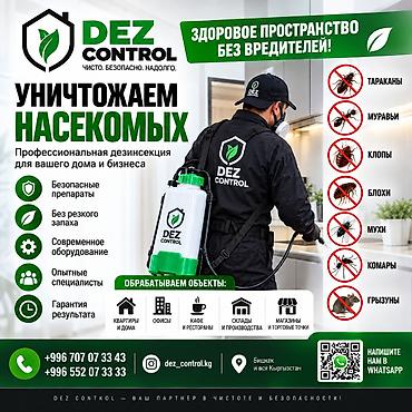 DEZ CONTROL — профессиональная дезинсекция и дератизация для дома и
