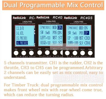 Video oyunlar üçün aksesuarlar: Transmitter,receiver and esc kit for rc car mn series. Mn d90 d91 d96 — 7