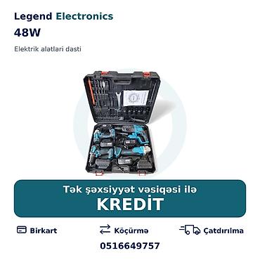 islənmis drel: Elan başlığı: Elektrik alətlər dəsti, 48W Elektrik alətlər dəsti, 48W — 1