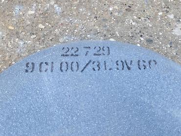 polovne hoblerice za parket: Tocilo 300x15x20, fina granulacija 100, -Comet Zrece -Spoljasni — 2