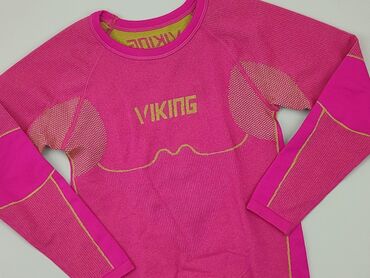 różowa bluzka: Sweatshirt, 8 years, 122-128 cm, condition - Very good