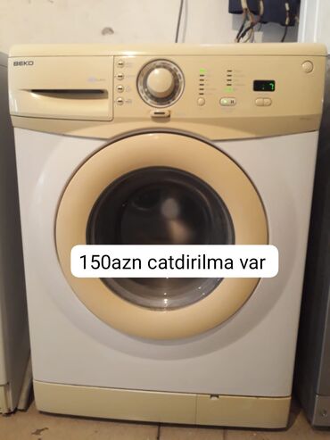 ikinci əl paltaryuyan maşınlar: Стиральная машина Beko, 5 кг, Б/у, Автомат, Самовывоз