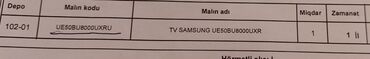 İnformatika: Televizor Samsung 50" 4K (3840x2160)