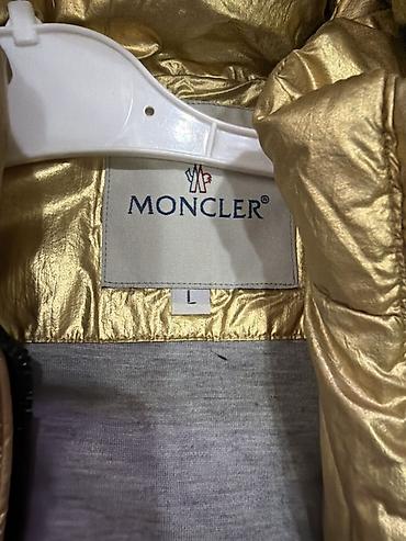 Üst geyimləri: Moncler uşaq qış gödəkçəsi – qızılı rəng qız uçundu 3 4 yaş yeniden — 2