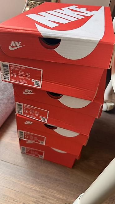 nike dunk low: Кроссовки, 36, 39, 40, Nike, Новый, цвет - Коричневый — 1