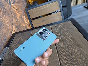 note 3: Infinix Note 30i, Б/у, 128 ГБ, цвет - Голубой, 2 SIM — 10