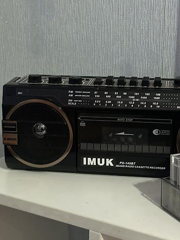 apple studio: Портативный кассетный магнитофон-радиоприёмник IMUK PX-149BT - 3 — 2