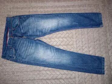 Farmerke: Lepo ocuvane Fishbone farmerice broj 34 Claytone farmerice 48 sirina — 12
