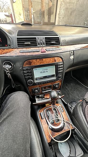 Mercedes-Benz: Mercedes-Benz S-Class: 2003 г., 3.2 л, Дизель, Седан — 11