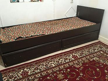bunk bed: Односпальная кровать с ящиками для хранения 2-кровать по 1000 сом! — 4
