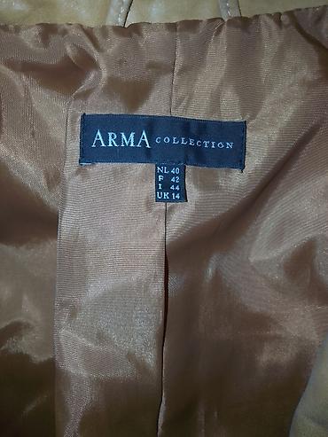 Mantili: Kožni zenski mantil,lamb leather,bez ostecenja,izuzetno meka — 15