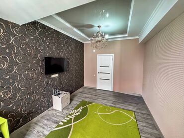 сдаю 2х комнатную квартиру бишкек тунгуче: 2 бөлмө, 55 кв. м, Элитка, 8 кабат, Евроремонт