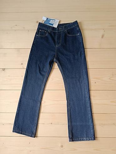мужские кожаные джинсы: Мужские джинсы, L, LeviS, Новый, цвет - Синий, Самовывоз — 2