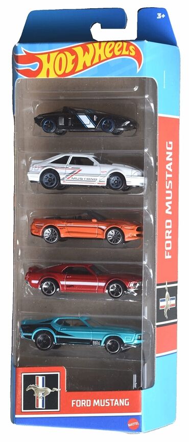 paçka uşaq ətəkləri: HOT WHEELS FORD MUSTANG PACK
