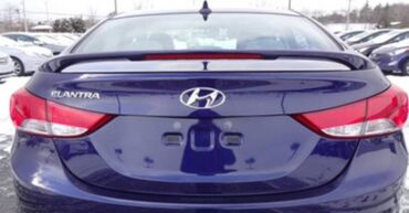 Yağlar və avtokimyəvi maddələr: Spoyler, Plastik, Hyundai Hyundai Elantra