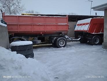 195 70 с: Самосвальный полуприцеп (прицеп-самосвал) одноосный/двухосный, кузов — 5