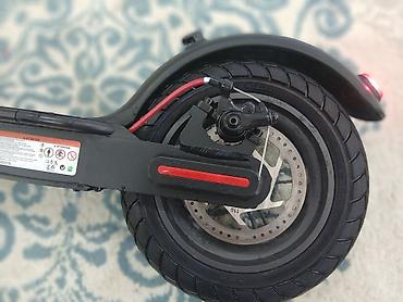 2 el scooter: Qet tezedı karobkadan sokub 1 defe yoxlamaq ucun surmusem.Baxan kımı — 4