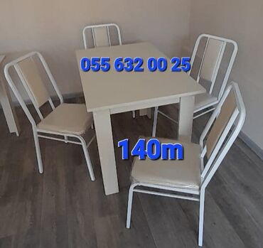viza v finlyandiyu: Новый, Квадратный стол, 4 стула, Нераскладной, Со стульями, Кожа, Азербайджан
