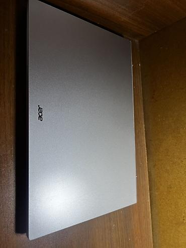 Acer: Acer noutbuk – 15.6" ekranlı, gümüşü gövdə İntel core i3 12-ci nəsil — 2