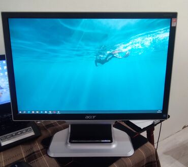 мониторы 200x400 мм: Монитор, Acer, Колдонулган, 22" - 23"