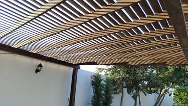 Sifarişlə digər bağ mebeli: Taxta məmulatları və həyət/perqola konstruksiyaları - Mətbəx üçün — 1