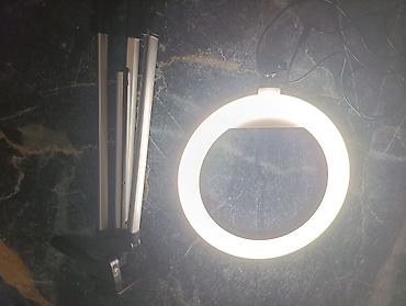 кольцо лампа: Кольцевая LED-лампа с штативом Комплект: - Кольцевая лампа круглой — 4