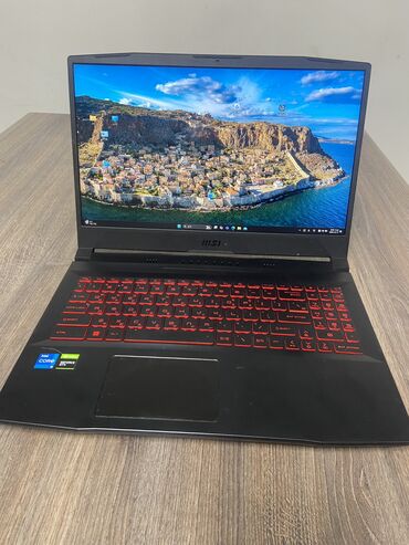 ноутбука: Ноутбук, MSI, 8 ГБ ОЗУ, Intel Core i5, 15.6 ", Б/у, Для несложных задач, память SSD