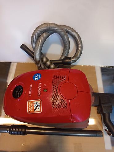 qaz pilite: Samsung tozsoran – 1600W, kisəli tip.Hec bir problemi yoxdur.👍əla — 7