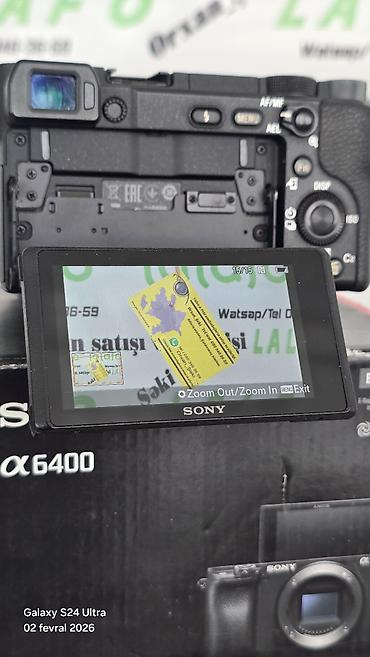 iphone 14 pro max adapter qiymeti: Sony Alpha a6400 üzərində Sigma 30mm f/1.4 lə. (2 batareka adaptr) — 5