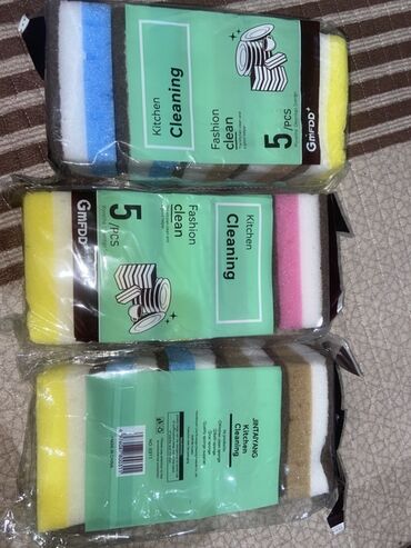 перчатки для мытья посуды: Губки для кухни JINTAIYANG / GmFDD – наборы по 5 штук Продажа от 5