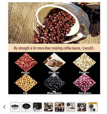 Aparati za kafu: Električni aparat za prženje zrna kafe – Coffee Bean Baker / Coffee — 7