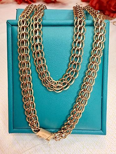 versage sep: Sep, Sarı qızıl, 585 Əyar, 3075 g — 1