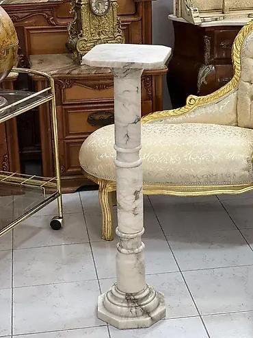 forma ideale komodice: Postament (mermer) postament u odlicnom stanju visina 94.5 cm 25 x 25 — 6