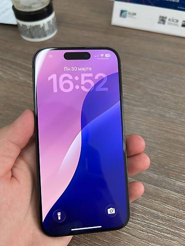 Apple iPhone: IPhone 15 Pro, Black Titanium — 1