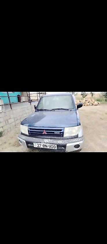 Mitsubishi: Mitsubishi Pajero IO – kompakt 4x4 SUV Xüsusiyyətlər: - Kuzov: 5 — 3