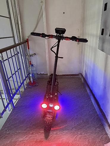 samakat tekeri: Elektrik skuter – güclü off-road model Xüsusiyyətlər: - İkiqat ön — 1
