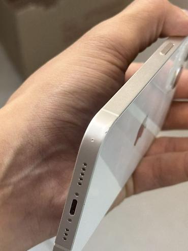 Уюлдук телефондор жана аксессуарлар: IPhone 13, Колдонулган, 128 ГБ, Старлайт, Куту, 79 % — 4