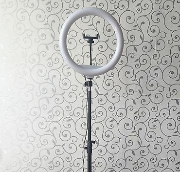 селфи кольцо: Кольцевая LED‑лампа с регулируемым штативом - Диаметр кольца — 1