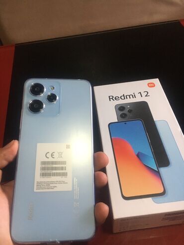 Xiaomi: Xiaomi 12, 128 GB, rəng - Mavi, 
 Zəmanət, Barmaq izi