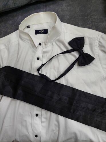 kisi koynekleri klassik: Рубашка 3XL (EU 46), цвет - Белый