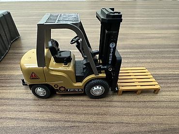 oyuncaq yuk maşınları: Uzaqdan idarə olunan mini forklift oyuncağı - Model: Mini Remote — 3