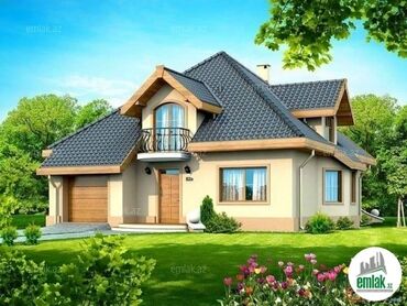 снять дом на 1 день: 150 kv. m, 3 otaqlı, Telefon, Qaz, İşıq